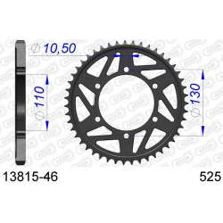 DC AFAM Couronne Aluminium 525 (46 dents)