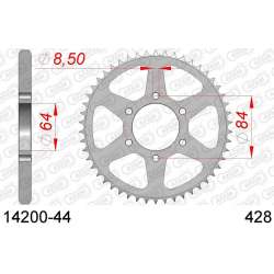 DC AFAM Couronne Inox 428 (44 dents)