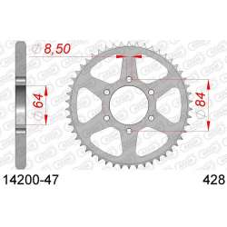 DC AFAM Couronne Inox 428 (47 dents)