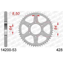 DC AFAM Couronne Inox 428 (53 dents)