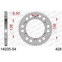 DC AFAM Couronne Inox 428 (54 dents)