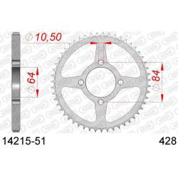 DC AFAM Couronne Inox 428 (51 dents)