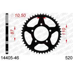 DC AFAM Couronne Inox 520 (46 dents)