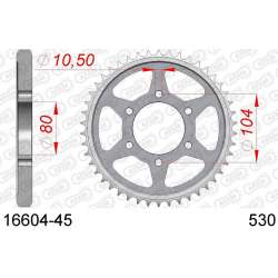 DC AFAM Couronne Inox 530 (45 dents)