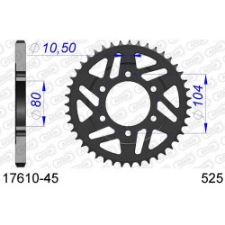 DC AFAM Couronne Aluminium 525 (45 dents)