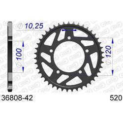 DC AFAM Couronne Aluminium 520 42 dents