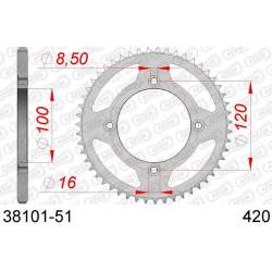 DC AFAM Couronne Inox 420 (51 dents)