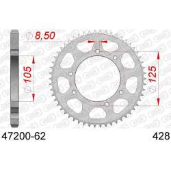 DC AFAM Couronne Inox 428 (62 dents)