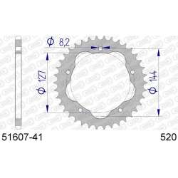 DC AFAM Couronne Aluminium 520 (41 dents)