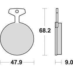 SBS Plaquettes de freins céramique
