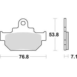 SBS Bremsbeläge Keramik