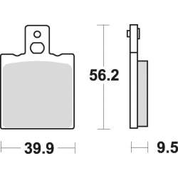 SBS Bremsbeläge Keramik