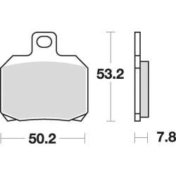 SBS Bremsbeläge Keramik