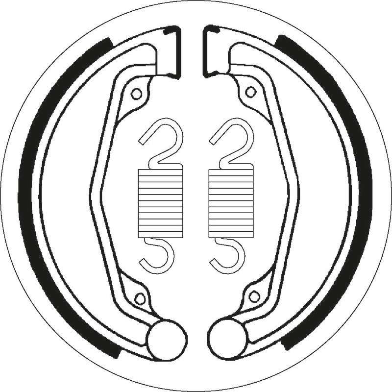 SBS Machoires de freins 2023_Ø 140x25