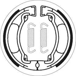 SBS Bremsbacken 2032_Ø 110x25