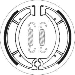 SBS Bremsbacken 2037_Ø 150x25