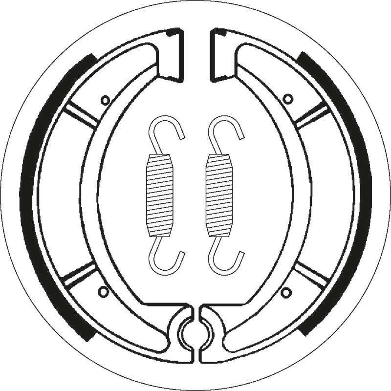SBS Bremsbacken 2037_Ø 150x25