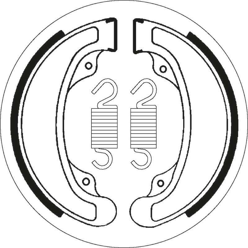 SBS Bremsbacken 2058_Ø 140x40