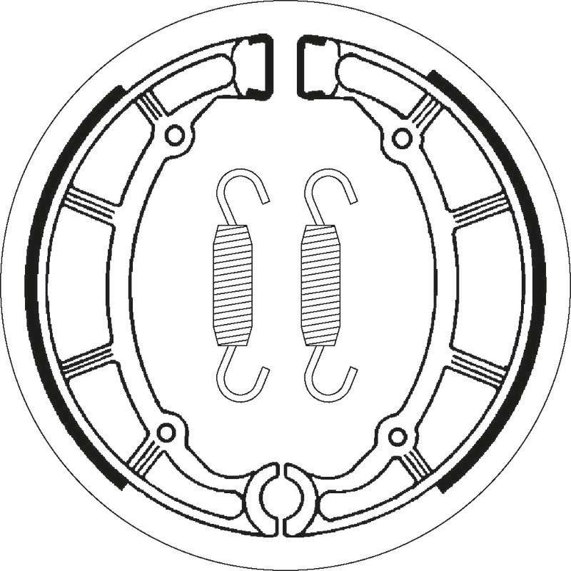 SBS Bremsbacken 2065_Ø 200x40