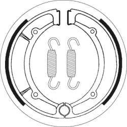 SBS Bremsbacken 2066_Ø 160x30