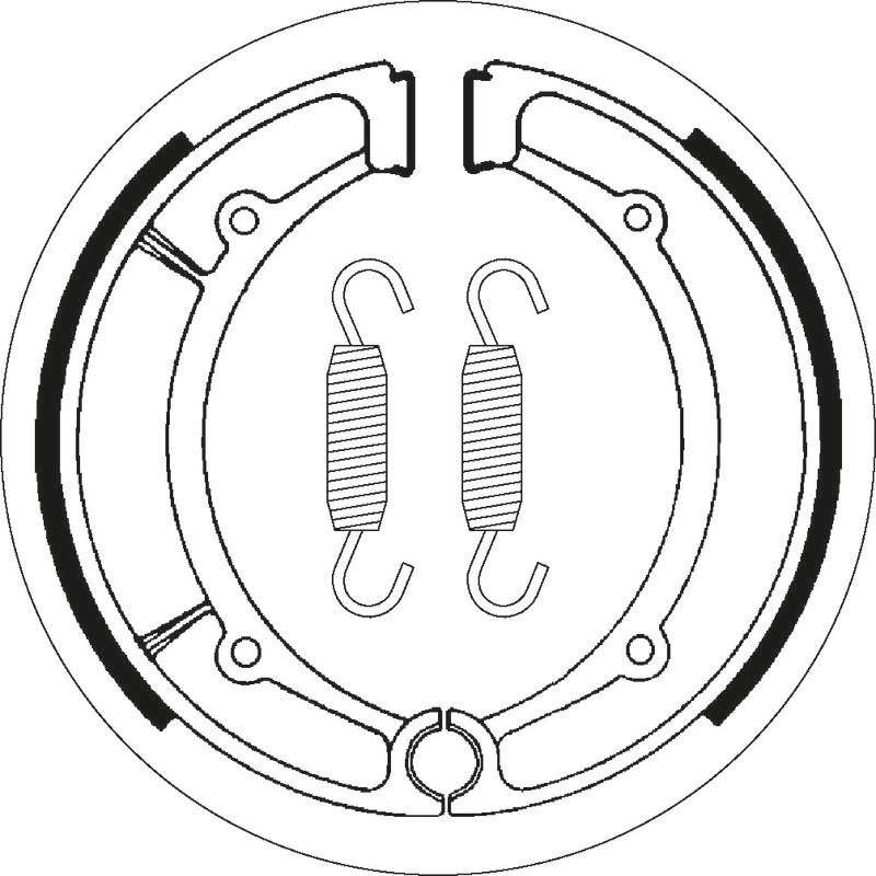 SBS Bremsbacken 2066_Ø 160x30