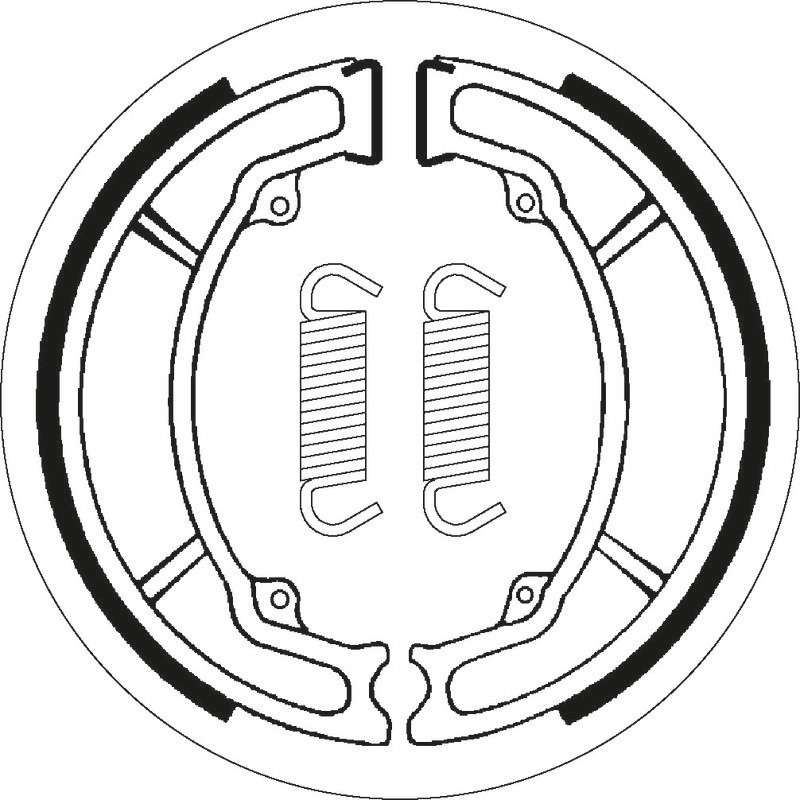 SBS Machoires de freins 2115_Ø 130x28