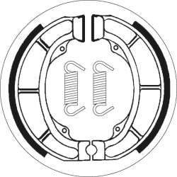 SBS Bremsbacken 2181_Ø 120x25