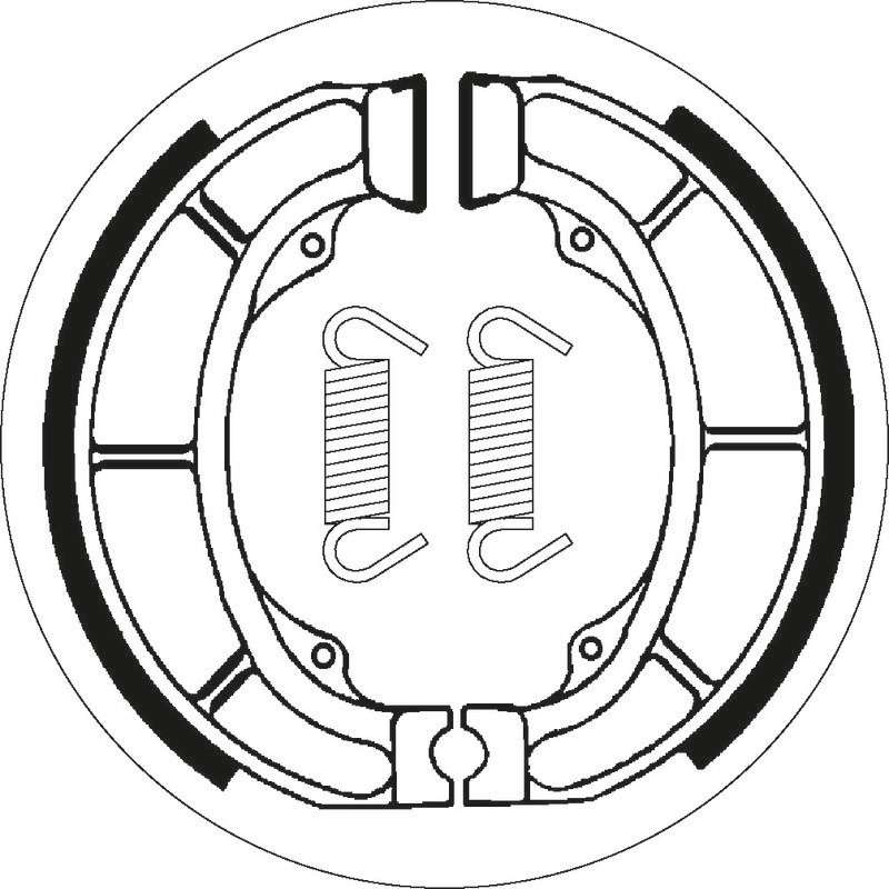 SBS Bremsbacken 2181_Ø 120x25