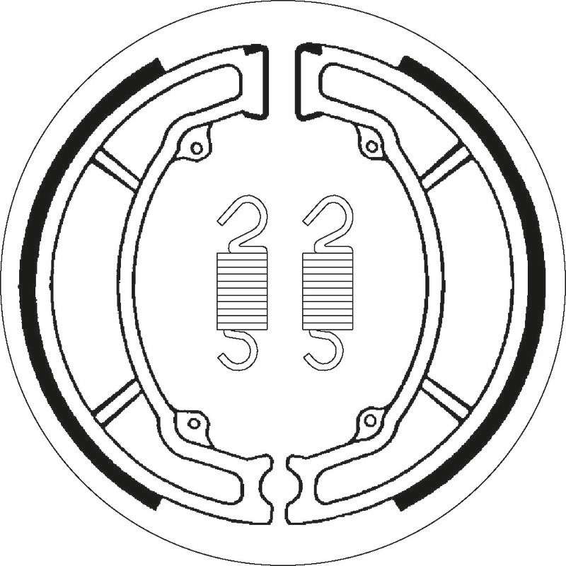 SBS Bremsbacken 2189_Ø 130x25