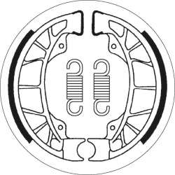 SBS Machoires de freins 2195_Ø 110x25