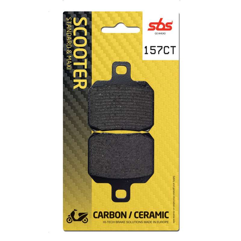 SBS Bremsbeläge Scooter Carbontech