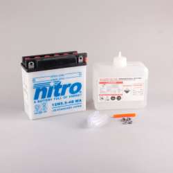 NITRO Batterie 12N5.5-4B av.dose acid