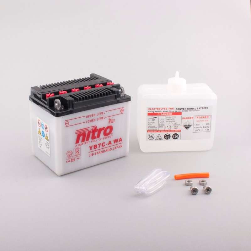 NITRO Batterie YB7C-A av.dose acid
