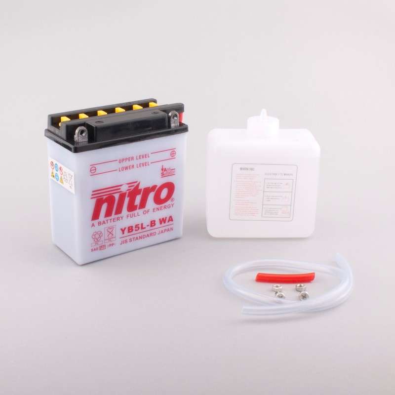 NITRO Batterie YB5L-B av.dose acid