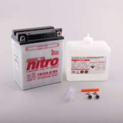 NITRO Batterie NITRO YB12A-B