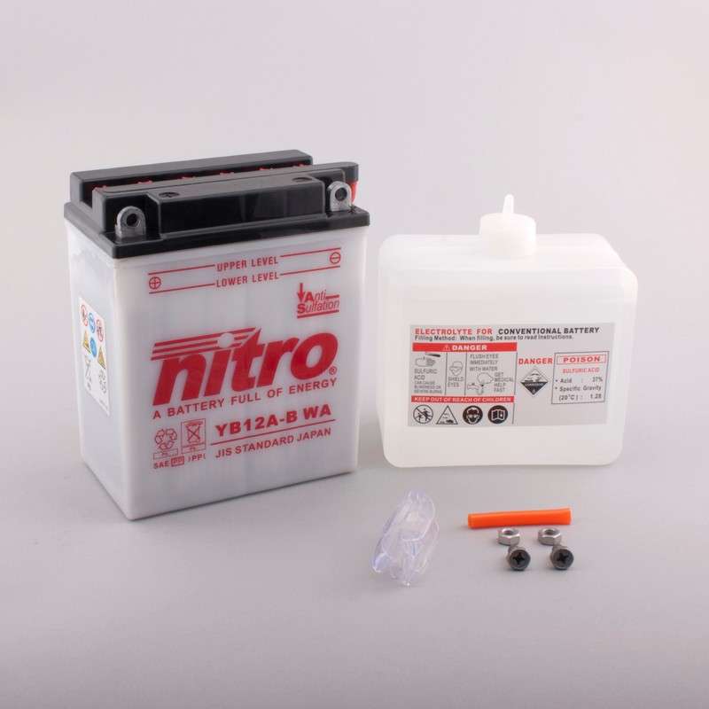 NITRO Batterie NITRO YB12A-B