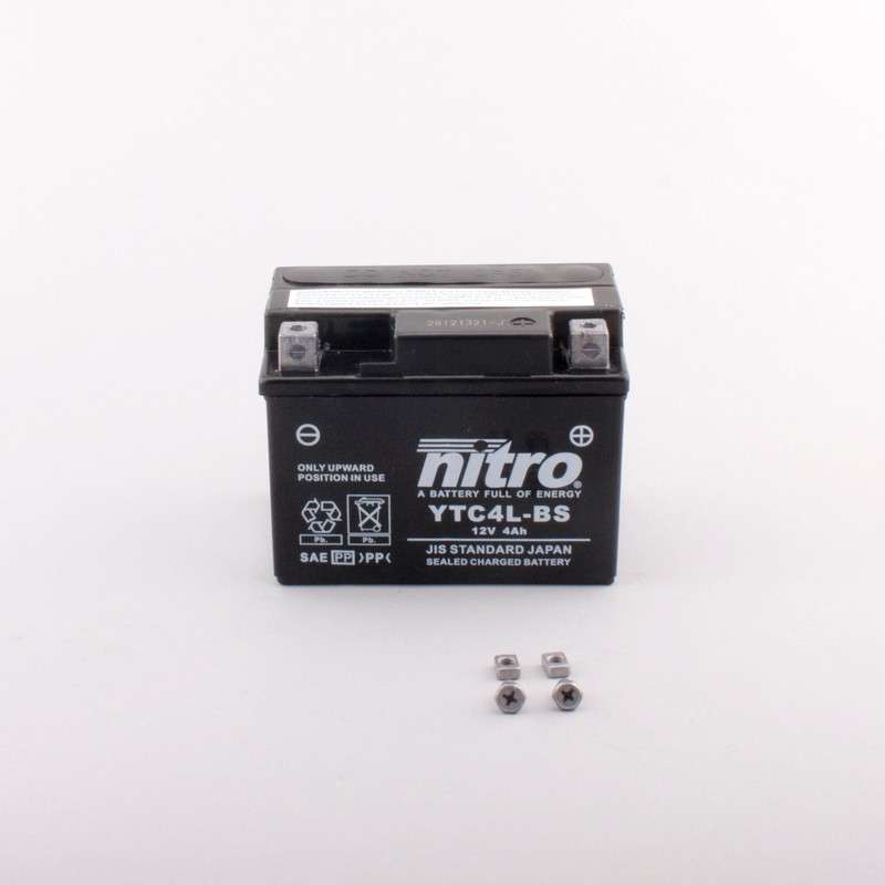NITRO Batterie YTC4L-BS AGM plein