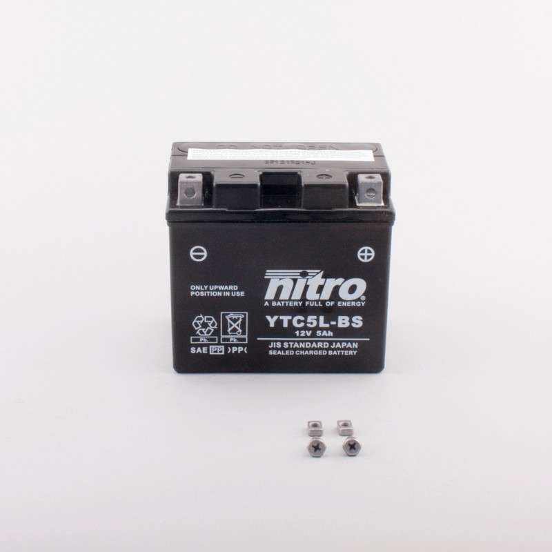 NITRO Batterie YTC5L-BS AGM plein
