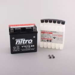 NITRO Batterie YTZ7S-BS AGM av.dose acid