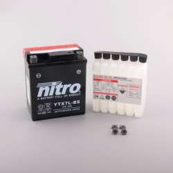 NITRO Batterie YTX7L-BS AGM av.dose acid