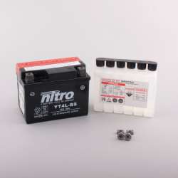 NITRO Batterie YT4L-BS AGM av.dose acid