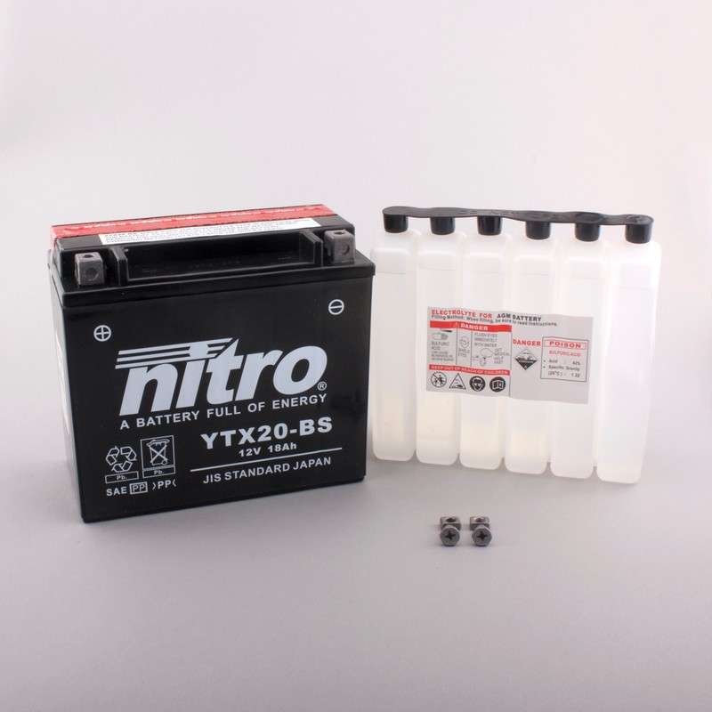 NITRO Batterie NITRO YTX20-BS