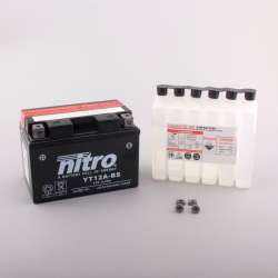 NITRO Batterie YT12A-BS AGM av.dose acid
