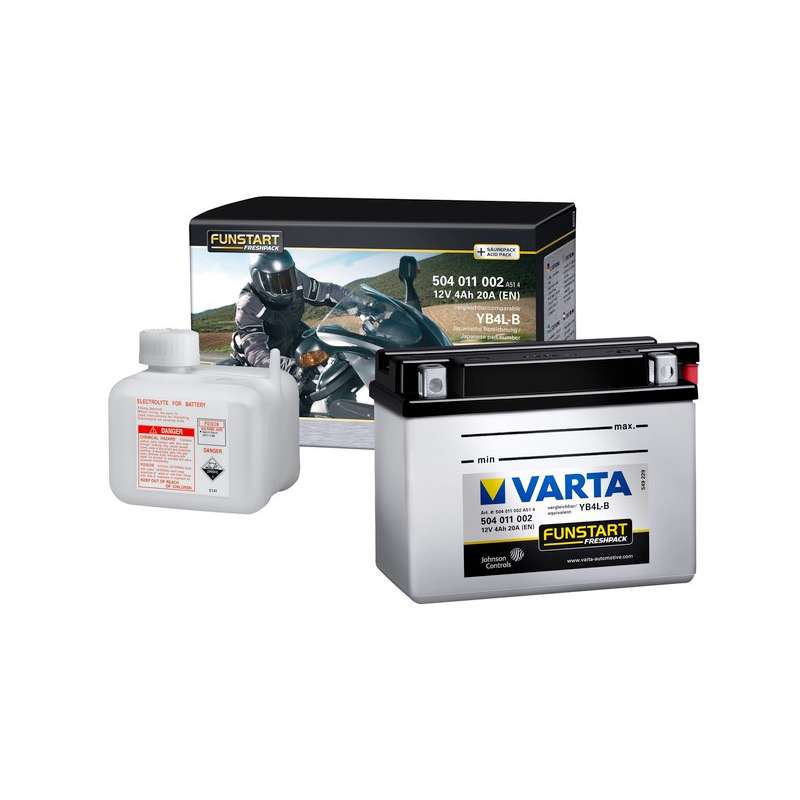 Varta Batterie Varta YB4L-B avec dose dacide