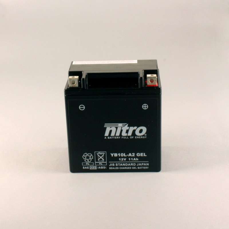 NITRO Batterie YB10L-A2 Gel