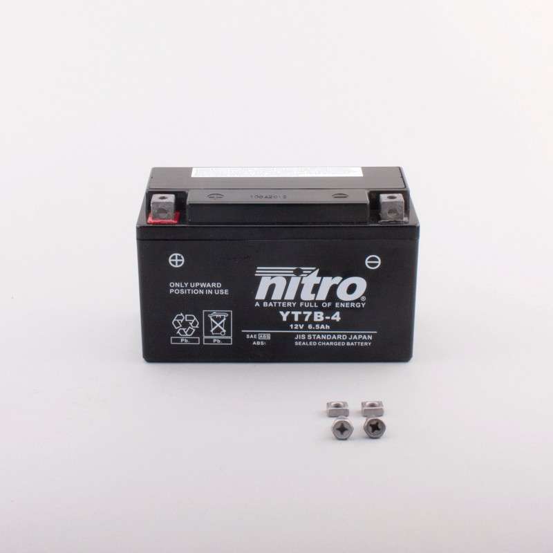 NITRO Batterie YT7B-4 Gel AGM