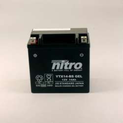 NITRO Batterie YTX14-BS Gel