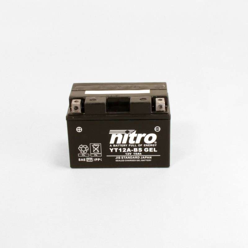 NITRO Batterie YT12A-BS Gel