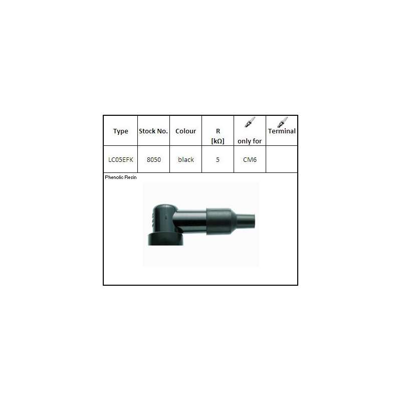 Connecteur de bougie NGK LC05EFK