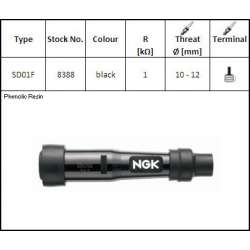 Connecteur de bougie NGK SD01F